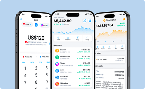 Bitcoin.com Wallet app